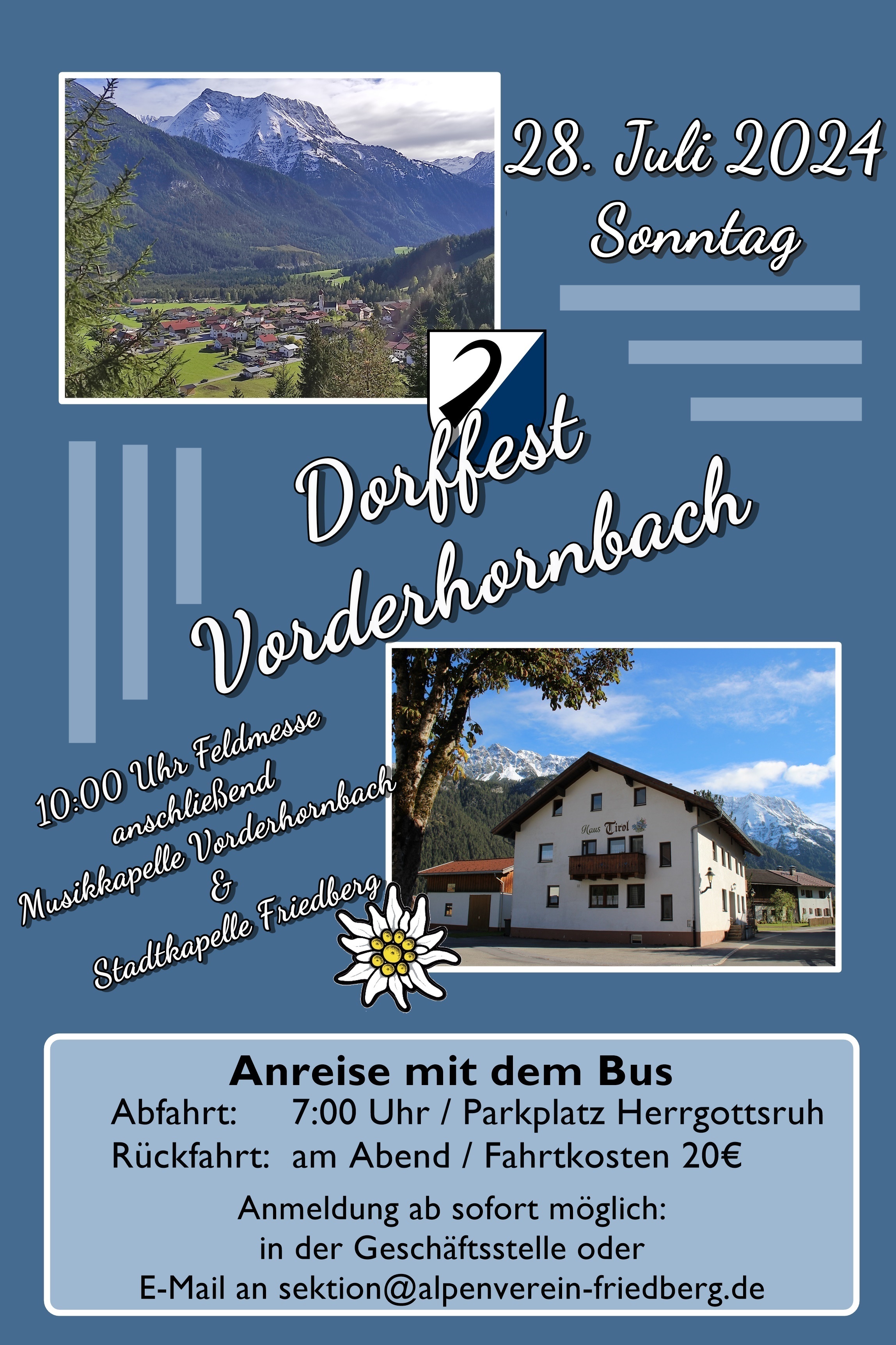 Dorffest Vorderhornbach
